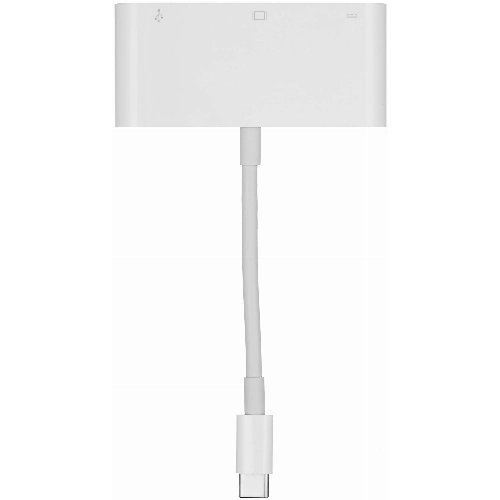 Переходник/адаптер Apple USB Type-C - USB Type-C/USB/VGA, 0.16 м, белый